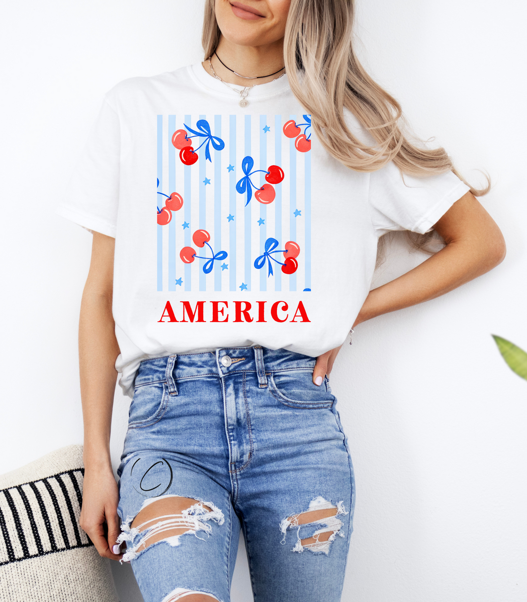 Cherry Coquette Graphic Tee