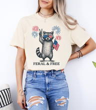Load image into Gallery viewer, Feral &amp; Free Graphic Tee
