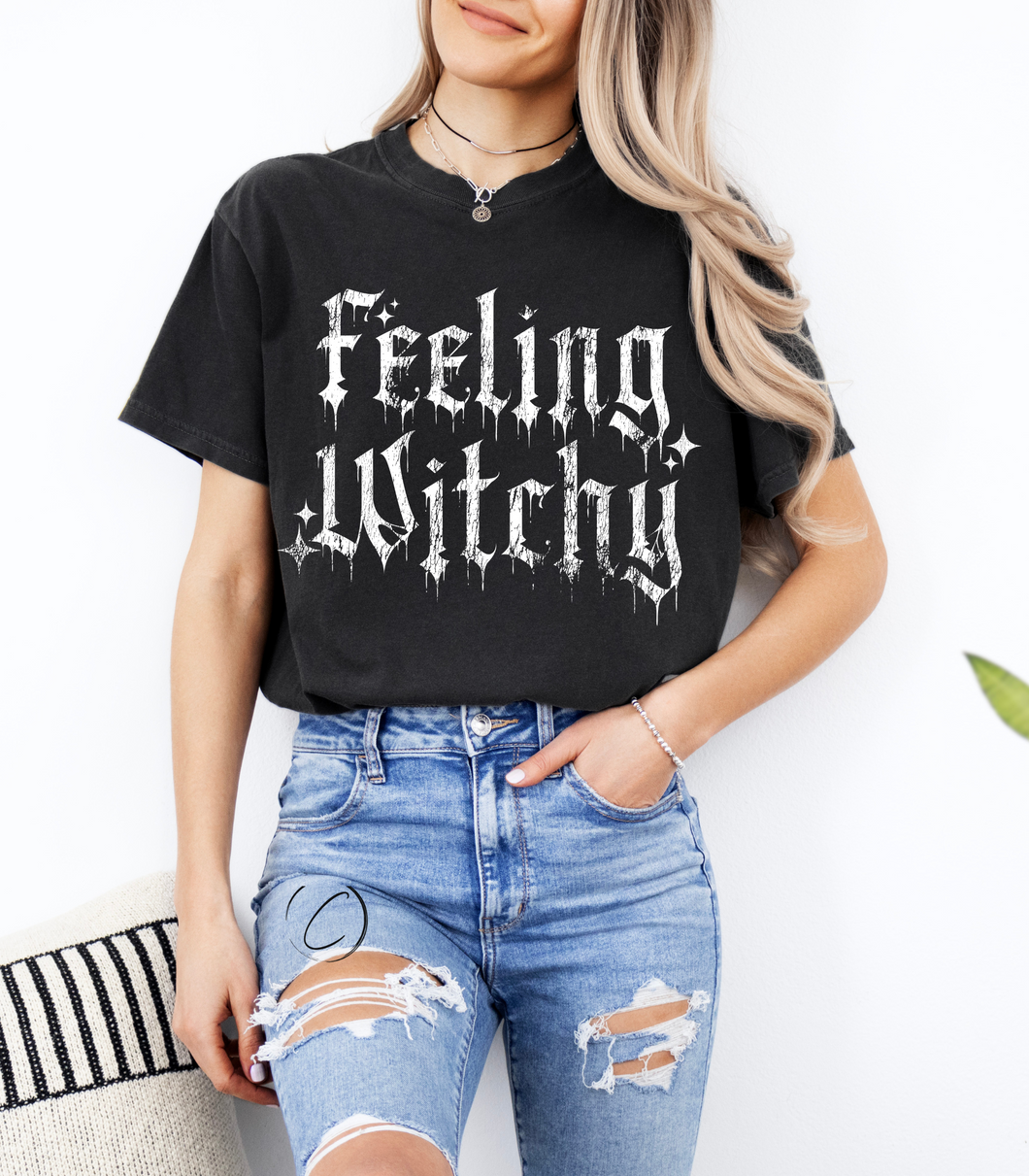 Feelin' Witchy Drip Graphic Tee