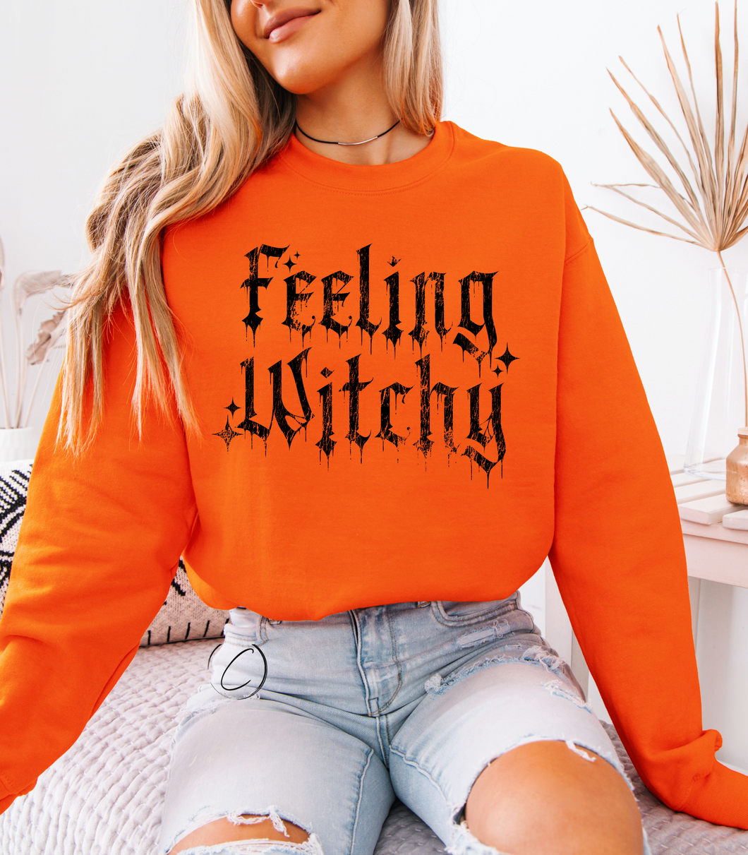 Feelin' Witchy Drip Sweatshirt