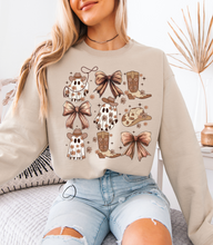Load image into Gallery viewer, Cowghost Coquette Sweatshirt