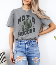 Load image into Gallery viewer, Not A Hugger Cactus Graphic Tee