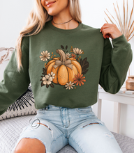 Load image into Gallery viewer, Boho Pumpkin Coquette Sweatshirt