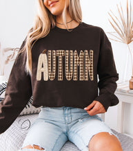 Load image into Gallery viewer, Faux Stitch Checkered Autumn Sweatshirt