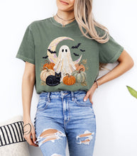 Load image into Gallery viewer, Moonlight &amp; Pumpkins Graphic Tee