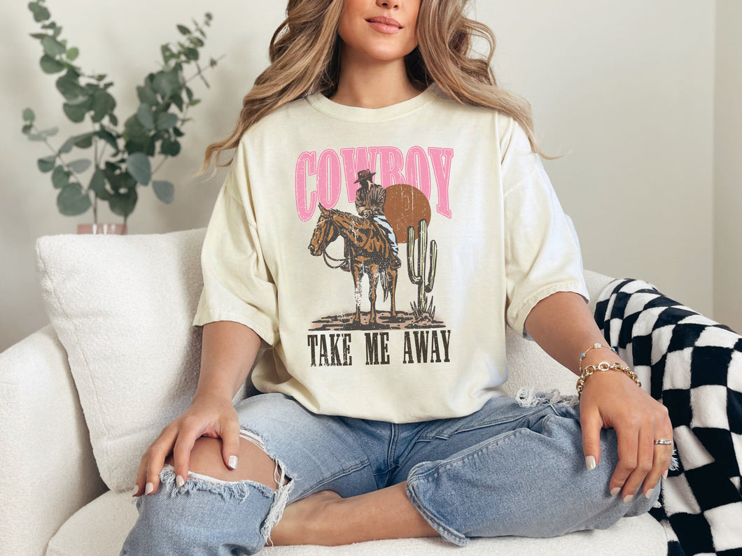 Cowboy Take Me Away Graphic Tee