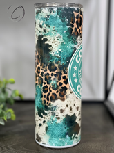 Load image into Gallery viewer, Cowgirl Coffee 20oz Skinny Tumbler