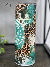 Load image into Gallery viewer, Cowgirl Coffee 20oz Skinny Tumbler