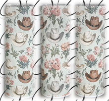 Load image into Gallery viewer, Cowgirl Hats Floral 20oz Skinny Tumbler