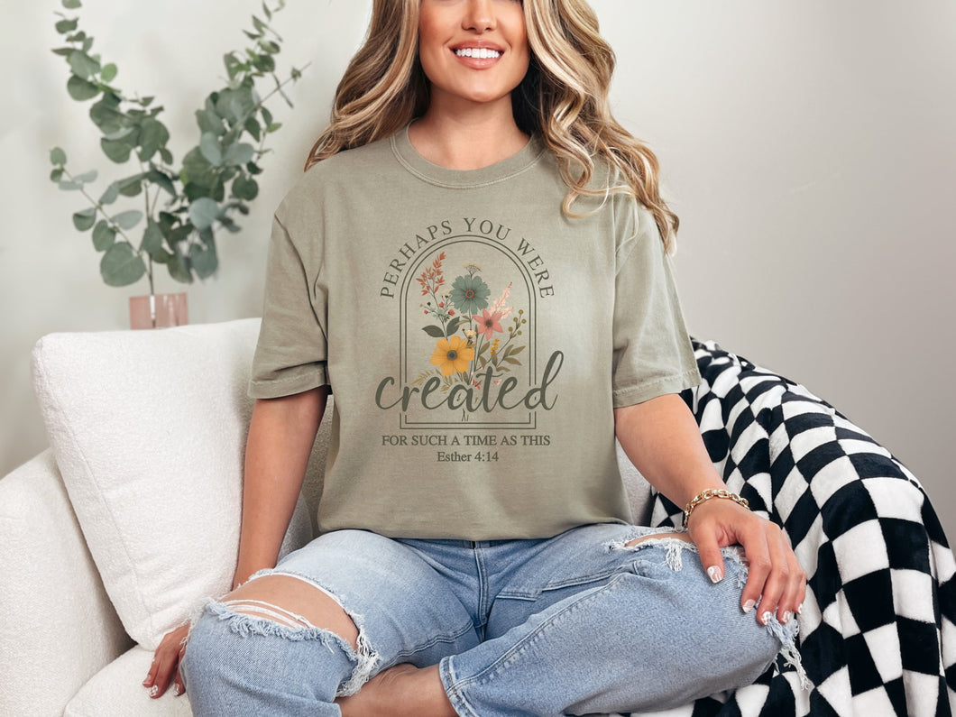 Created For Such A Time Graphic Tee