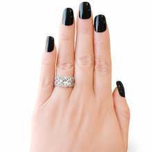 Load image into Gallery viewer, Virella Luxe Pavé Statement Ring