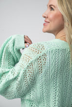 Load image into Gallery viewer, Callie Cropped Cardigan - Mint