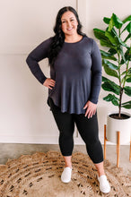 Load image into Gallery viewer, The Last Capri Leggings You'll Ever Need in Black with POCKETS