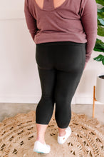 Load image into Gallery viewer, The Last Capri Leggings You'll Ever Need in Black with POCKETS