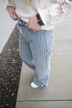 Load image into Gallery viewer, Boardwalk Breeze Pinstripe Denim