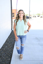 Load image into Gallery viewer, Sea Breeze Sweater Tank