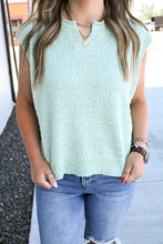 Load image into Gallery viewer, Sea Breeze Sweater Tank