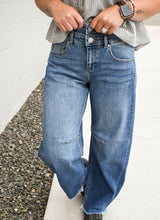Load image into Gallery viewer, RISEN Slouchy Barrel Double Waistband Detail Jeans