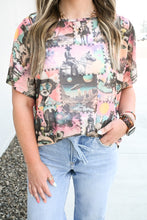 Load image into Gallery viewer, Cosmic Cowgirl Mesh Top