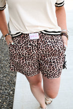 Load image into Gallery viewer, Bow Trim Boxer Shorts- Safari Chic