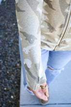 Load image into Gallery viewer, Ampersand FullZip Sweatshirt - Peek-A-Boo Camo