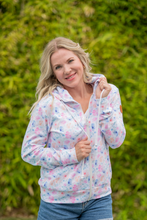 Load image into Gallery viewer, Michelle Mae Fullzip Hoodie - Petal Gardens