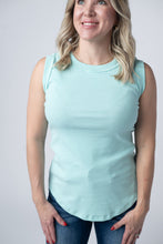Load image into Gallery viewer, Morgan Micro Striped Tank - Turquoise