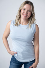 Load image into Gallery viewer, Morgan Micro Striped Tank - Periwinkle