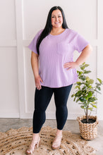 Load image into Gallery viewer, Knit Pocket Top In Lilac