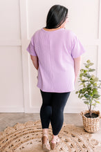 Load image into Gallery viewer, Knit Pocket Top In Lilac
