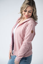 Load image into Gallery viewer, Michelle Mae Fullzip Hoodie - Dusty Pink