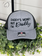 Load image into Gallery viewer, Adult Daddy&#39;s Money Embroidered Snapback Hat