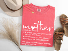 Load image into Gallery viewer, Definition Of Mother Graphic Tee