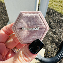 Load image into Gallery viewer, Forever Love Eternity Band- Silver