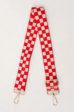 Load image into Gallery viewer, Lizzie Checkered Adjustable Bag Strap