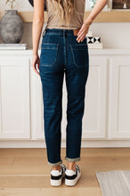Load image into Gallery viewer, Pull On Denim Judy Blue Joggers in Dark Wash