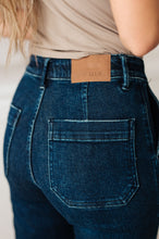 Load image into Gallery viewer, Pull On Denim Judy Blue Joggers in Dark Wash