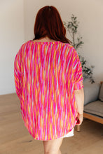 Load image into Gallery viewer, Essential Blouse in Magenta Kaleidoscope