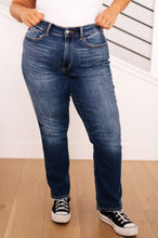 Load image into Gallery viewer, High Waist Thermal Straight Judy Blue Jeans
