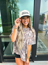 Load image into Gallery viewer, Dark Camo Oversized Tee