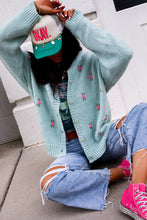 Load image into Gallery viewer, Ampersand Oversized Knit Cardigan - Cozy Rosy