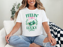 Load image into Gallery viewer, Feelin&#39; Lucky Vibes Graphic Tee