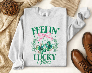 Feelin' Lucky Vibes Sweatshirt