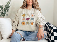 Load image into Gallery viewer, Inspirational Wild Flowers Sweatshirt