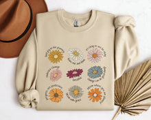 Load image into Gallery viewer, Inspirational Wild Flowers Sweatshirt