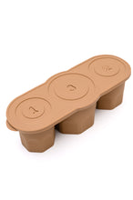 Load image into Gallery viewer, Frosty Filled 40oz Tumbler Ice Molds in Cafe