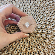 Load image into Gallery viewer, Francesca Pear Stone Ring-Silver