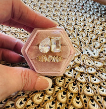 Load image into Gallery viewer, Toi et Moi 2 Piece Ring Set