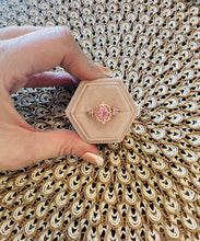 Load image into Gallery viewer, Jordin Sparkling Pink Rose Gold Ring