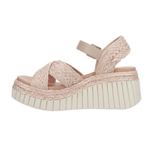 Load image into Gallery viewer, MIA Zamara Wedge Sandal in Blush Pink